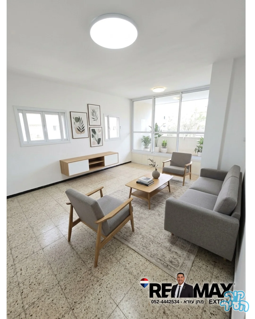 למכירה דירת 3 חדרים במקור שהפכה ל3.5 חדרים , עם מעלית נגישה לנכים - תמונה 4