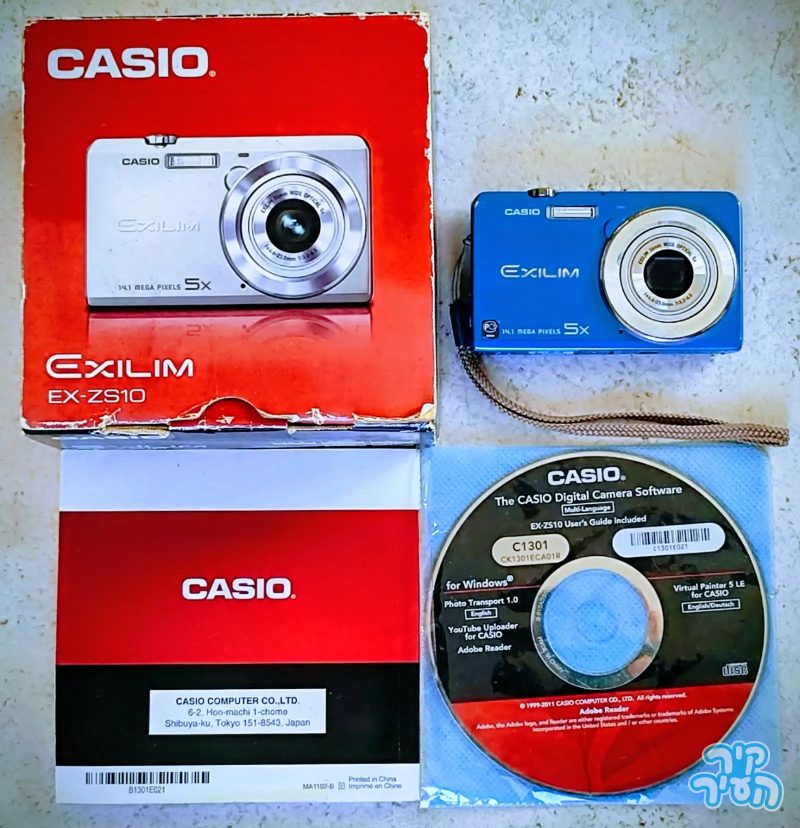 מצלמה CASIO EXILIM EX-ZS10
