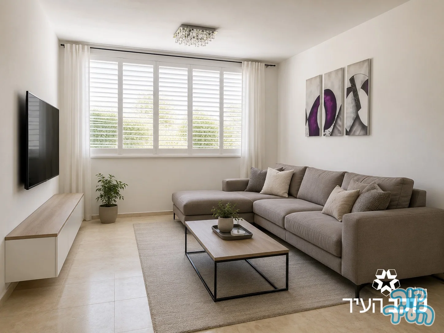 דירת 3 חדרים ברח הרב יעקב רקח בשכונת ותיקים נתניה - תמונה 3